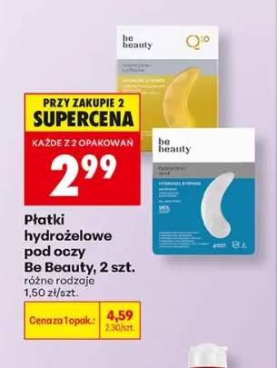 Płatki hydrożelowe pod oczy Be Beauty