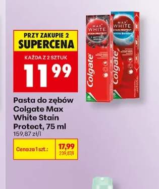 Pasta do zębów Colgate Max White Stain Protect