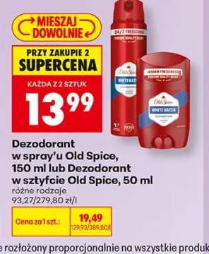 Dezodorant w spray'u Old Spice +1 wariant