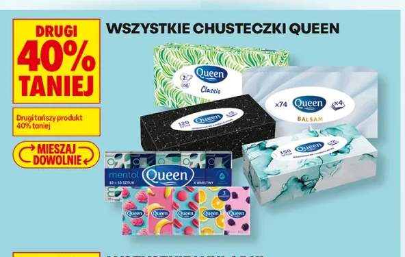 Chusteczki Queen +3 warianty
