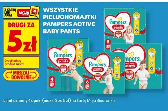 Pieluchomajtki Pampers Active Baby Pants