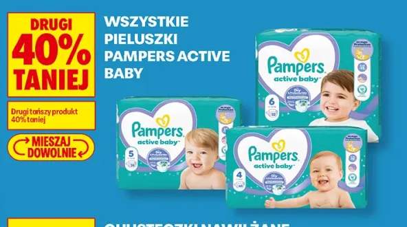 Pieluszki Pampers Active Baby