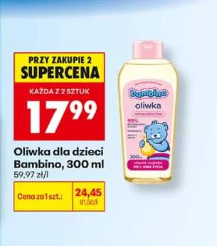 Oliwka dla dzieci Bambino