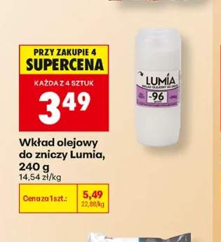 Wkład olejowy do zniczy Lumia