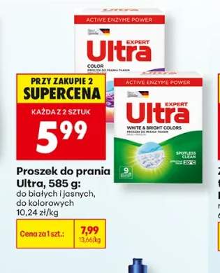 Proszek do prania Ultra do kolorowych +1 wariant