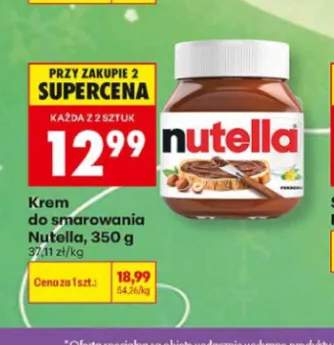 Krem do smarowania Nutella