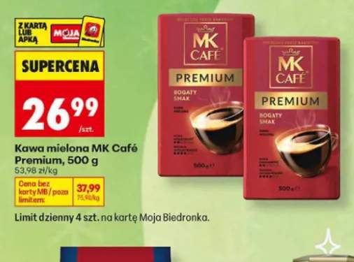 Kawa mielona MK Café Premium