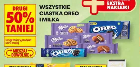 Ciastka Milka Choco Cookies +2 warianty