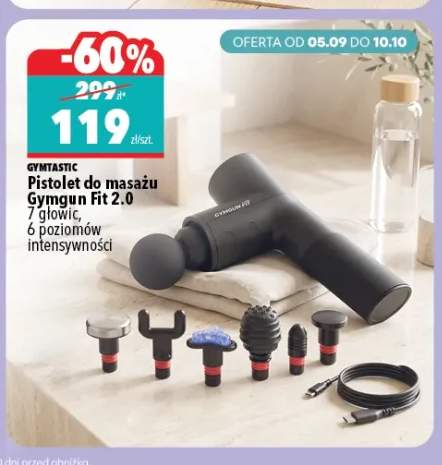 Pistolet do masażu Gymgun Fit 2,0 Gymtastic