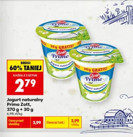 Jogurt naturalny Primo Zott