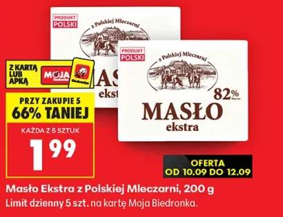 Masło ekstra z Polskiej Mleczarni