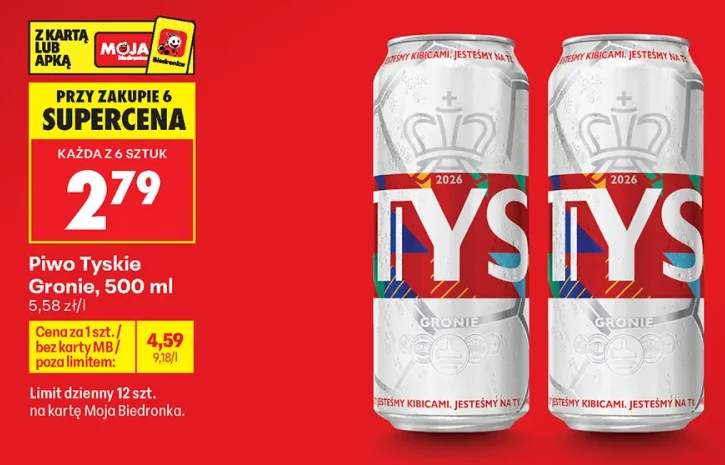 Piwo Tyskie Gronie