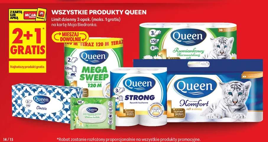 Produkty Queen +6 wariantów