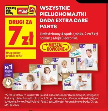 Pieluchomajtki Dada Extra Care Pants