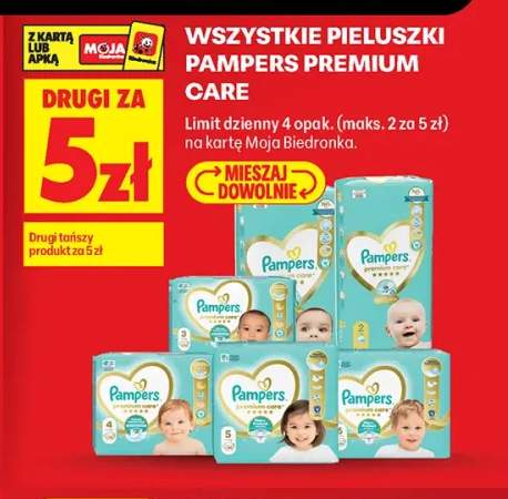 Pieluszki Pampers Premium Care
