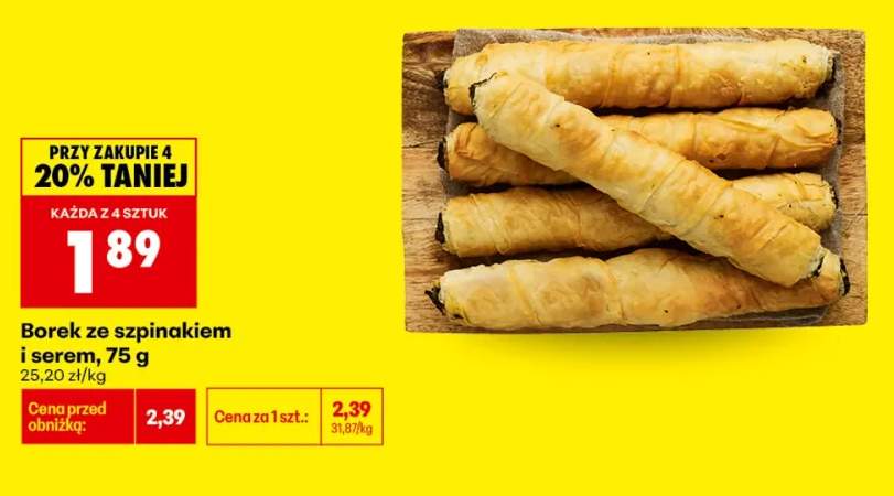 Borek ze szpinakiem i serem
