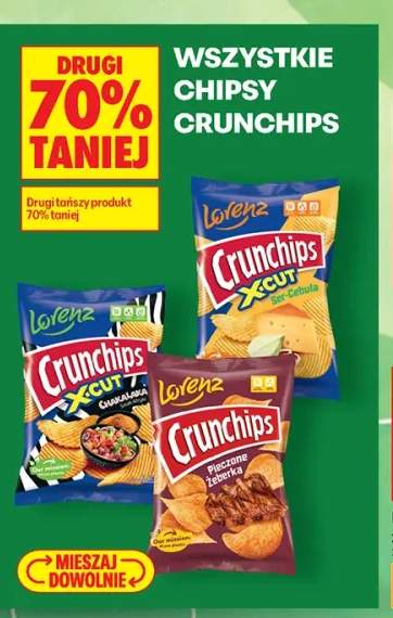 Chipsy Crunchips +3 warianty