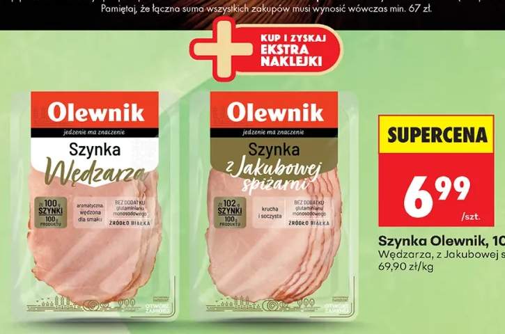 Szynka Olewnik Wędzarza +1 wariant