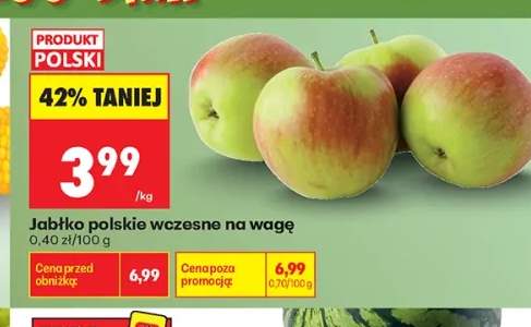 Jabłka polskie wczesne