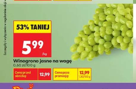Winogrona jasne