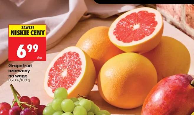 Grapefruit czerwony