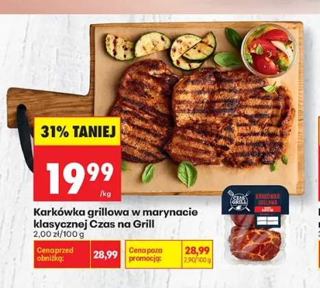 Karkówka grillowa w marynacie klasycznej Czas na Grill