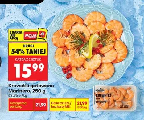Krewetki gotowane Marinero