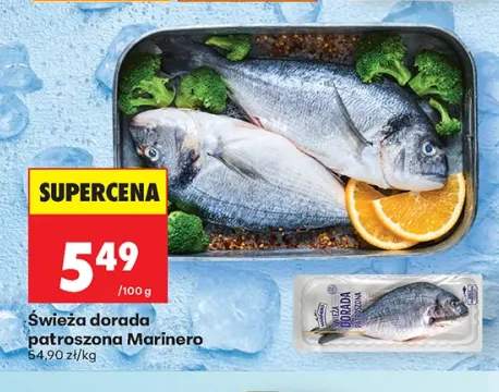 Świeża dorada patroszona Marinero