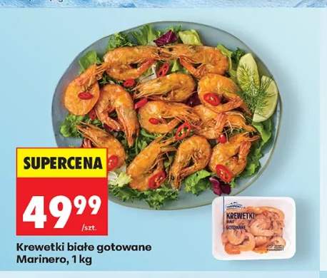 Krewetki białe gotowane Marinero