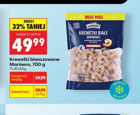 Krewetki blanszowane Marinero