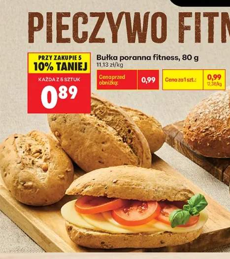 Bułka poranna fitness