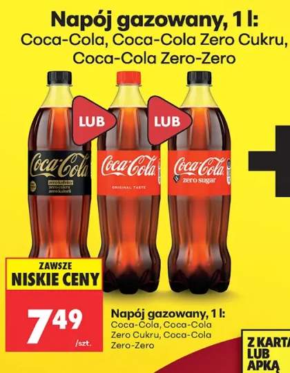 Napój gazowany Coca-Cola +2 warianty