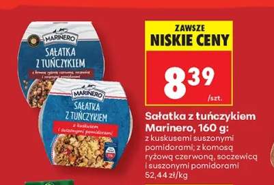 Sałatka z tuńczykiem z kuskusem i suszonymi pomidorami Marinero +1 wariant