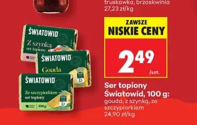 Ser topiony gouda Światowid +2 warianty