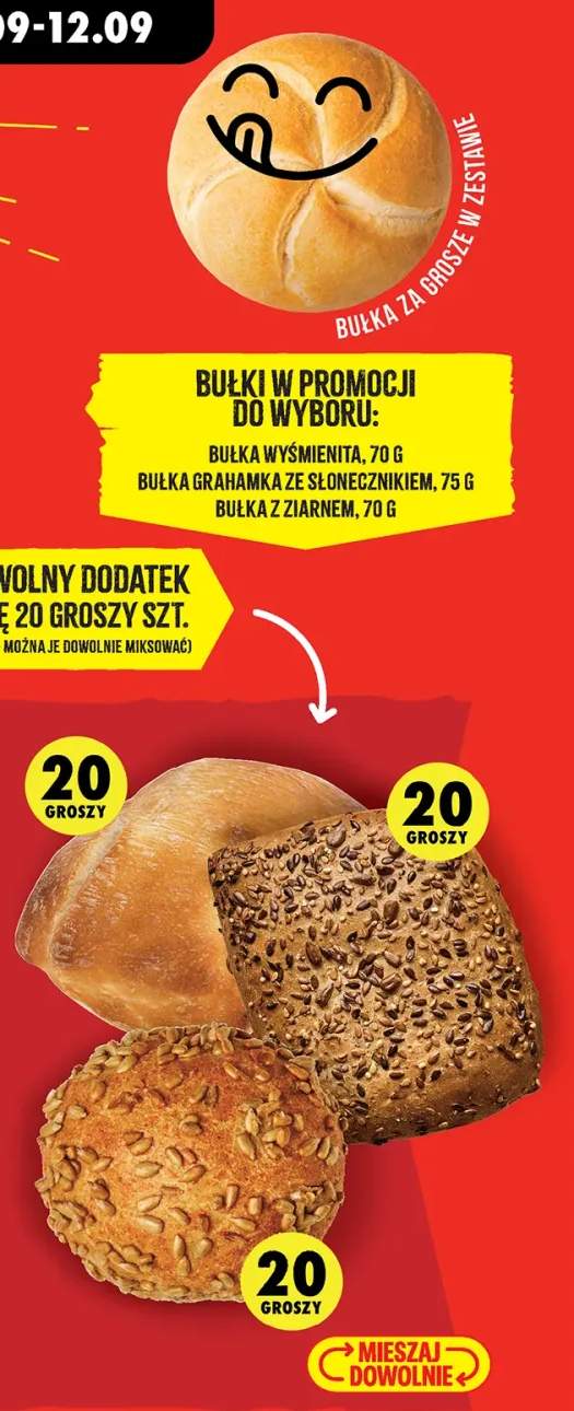 Bułka wyśmienita +2 warianty