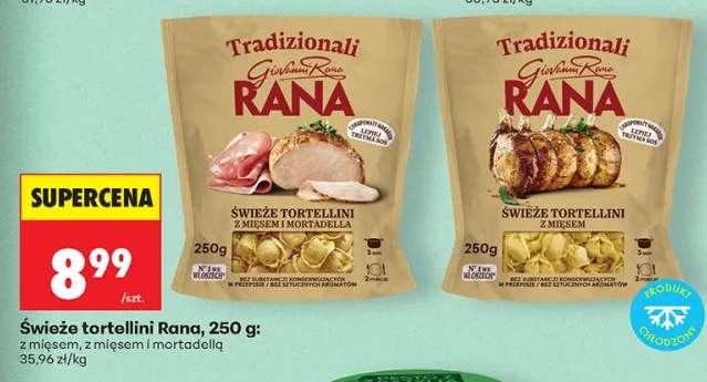 Świeże tortellini Rana z mięsem +1 wariant