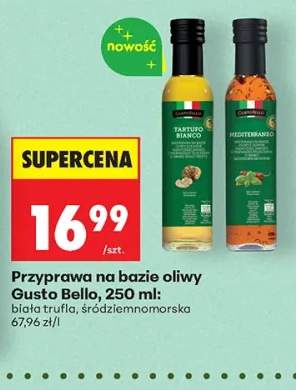 Przyprawa na bazie oliwy Gusto Bello biała trufla +1 wariant