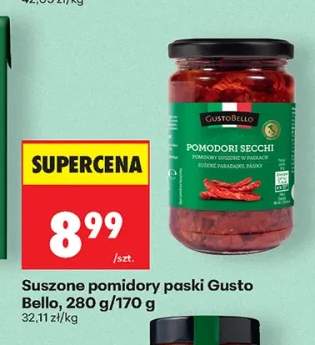 Suszone pomidory paski Gusto Bello