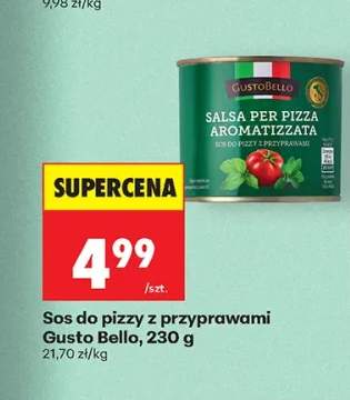 Sos do pizzy z przyprawami Gusto Bello