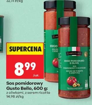 Sos pomidorowy Gusto Bello z oliwkami +1 wariant