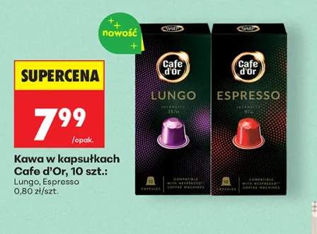 Kawa w kapsułkach Cafe d'Or Lungo +1 wariant