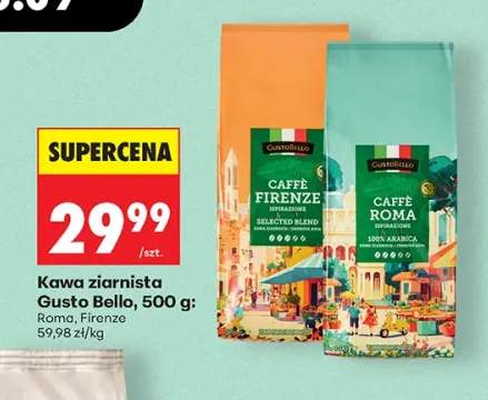 Kawa ziarnista Gusto Bello Roma +1 wariant