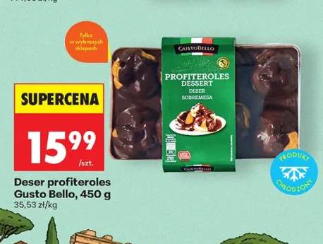 Deser profiteroles Gusto Bello