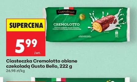 Ciasteczka Cremolotto oblane czekoladą Gusto Bello
