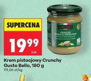 Krem pistacjowy Crunchy Gusto Bello