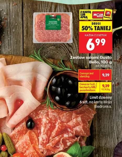 Zestaw salami Gusto Bello