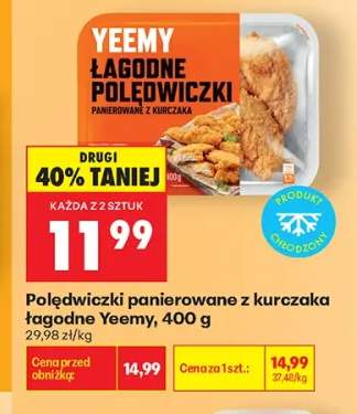 Polędwiczki panierowane z kurczaka łagodne Yeemy