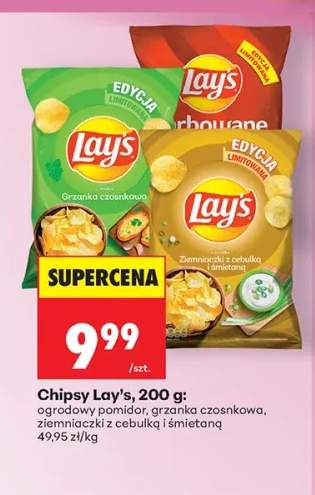 Chipsy Lay's grzanka czosnkowa +2 warianty