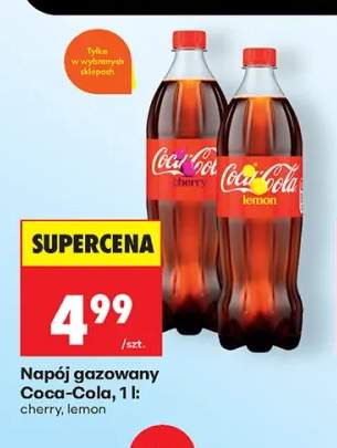 Napój gazowany Coca-Cola cherry +1 wariant