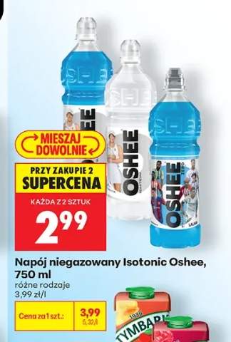 Napój niegazowany Isotonic Oshee